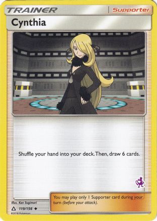 Cynthia (119/156) (Mewtwo Deck) [Battle Academy 2020]-1