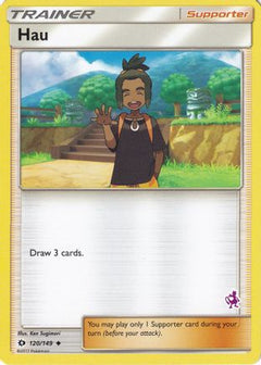 Hau (120/149) (Mewtwo Deck) [Battle Academy 2020]-1