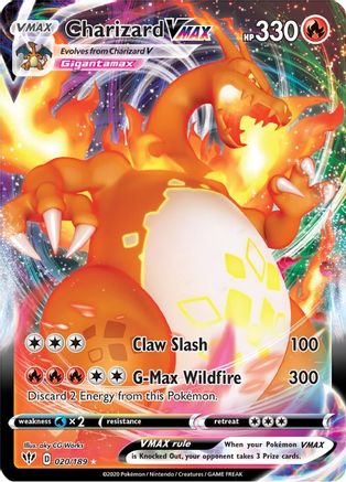 Charizard VMAX (020/189) [Sword & Shield: Darkness Ablaze]-1