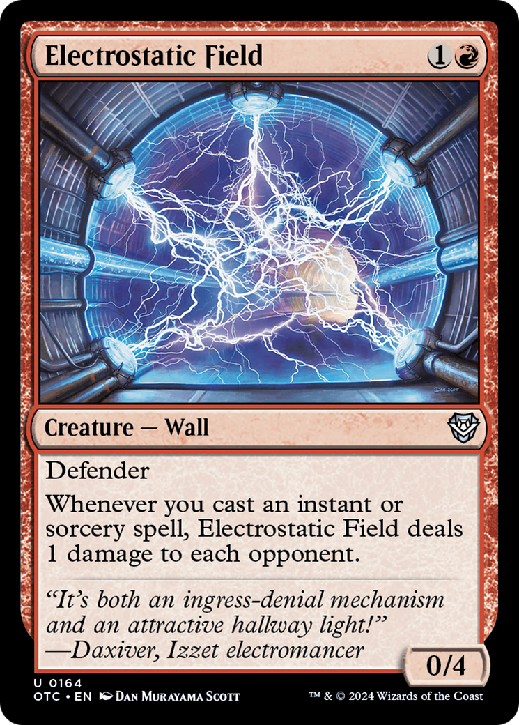 Electrostatic Field [Outlaws of Thunder Junction Commander]-1