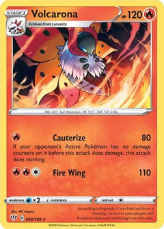 Volcarona (030/189) [Sword & Shield: Darkness Ablaze]-1