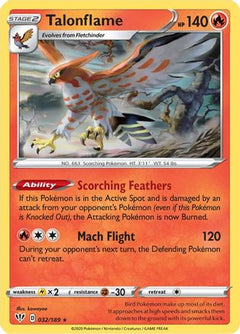 Talonflame (032/189) [Sword & Shield: Darkness Ablaze]-1
