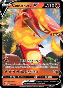 Centiskorch V (033/189) [Sword & Shield: Darkness Ablaze]-1