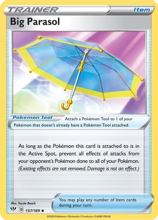 Big Parasol (157/189) [Sword & Shield: Darkness Ablaze]-1