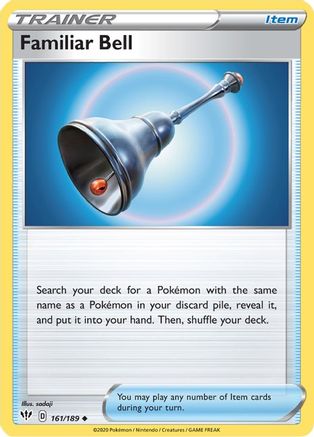Familiar Bell (161/189) [Sword & Shield: Darkness Ablaze]-1