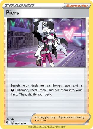 Piers (165/189) [Sword & Shield: Darkness Ablaze]-1