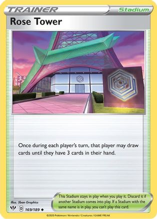 Rose Tower (169/189) [Sword & Shield: Darkness Ablaze]-1