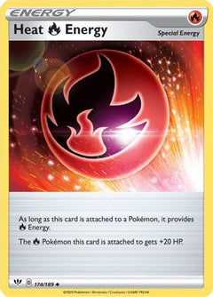 Heat Fire Energy (174/189) [Sword & Shield: Darkness Ablaze]-1