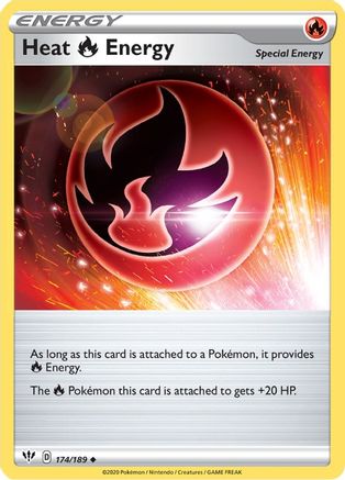 Heat Fire Energy (174/189) [Sword & Shield: Darkness Ablaze]-1