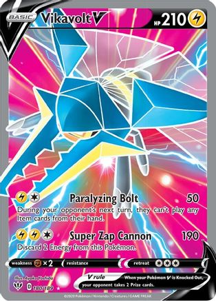 Vikavolt V (180/189) [Sword & Shield: Darkness Ablaze]-1