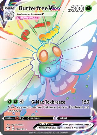 Butterfree VMAX (190/189) [Sword & Shield: Darkness Ablaze]-1