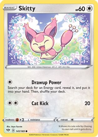 Skitty (141/189) [Sword & Shield: Darkness Ablaze]-1