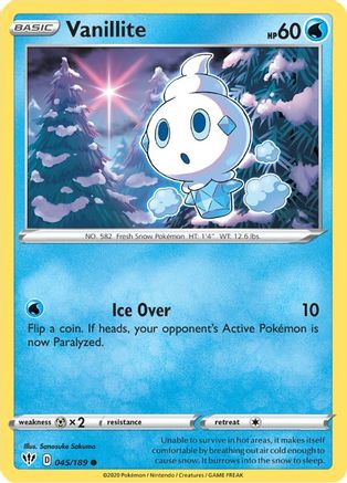 Vanillite (045/189) [Sword & Shield: Darkness Ablaze]-1