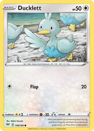 Ducklett (148/189) [Sword & Shield: Darkness Ablaze]-1