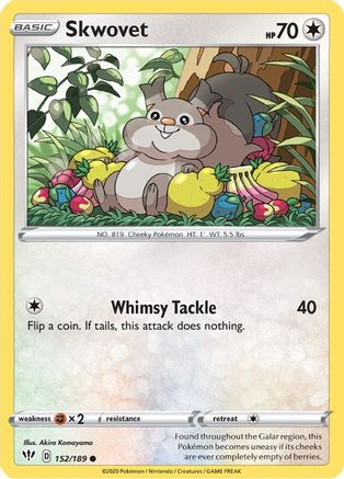 Skwovet (152/189) [Sword & Shield: Darkness Ablaze]-1