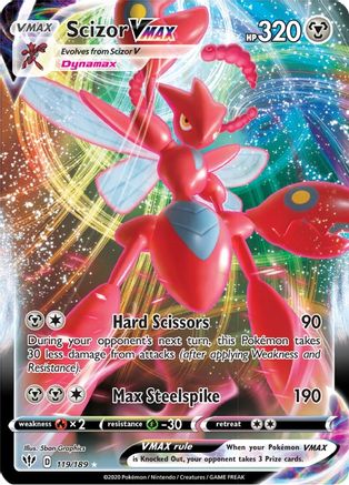 Scizor VMAX (119/189) [Sword & Shield: Darkness Ablaze]-1