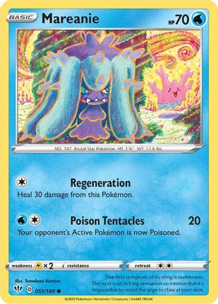 Mareanie (051/189) [Sword & Shield: Darkness Ablaze]-1
