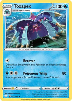 Toxapex (052/189) [Sword & Shield: Darkness Ablaze]-1