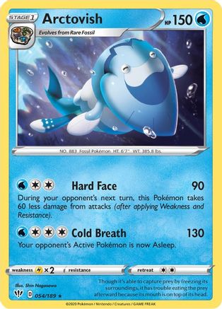 Arctovish (054/189) [Sword & Shield: Darkness Ablaze]-1