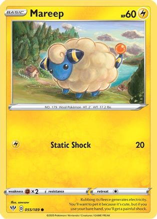 Mareep (055/189) [Sword & Shield: Darkness Ablaze]-1