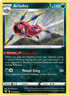 Ariados (103/189) [Sword & Shield: Darkness Ablaze]-1
