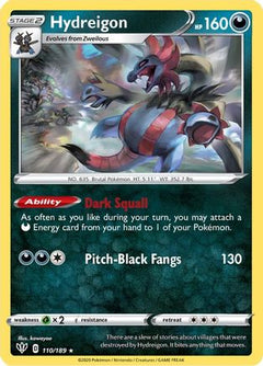 Hydreigon (110/189) [Sword & Shield: Darkness Ablaze]-1