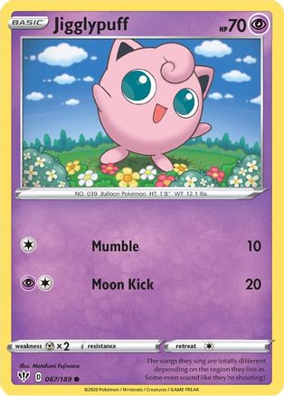 Jigglypuff (067/189) [Sword & Shield: Darkness Ablaze]-1