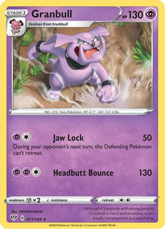 Granbull (071/189) [Sword & Shield: Darkness Ablaze]-1