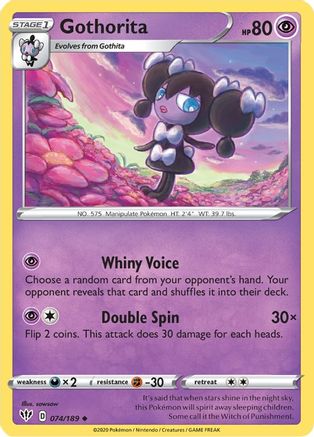 Gothorita (074/189) [Sword & Shield: Darkness Ablaze]-1