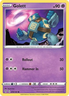 Golett (076/189) [Sword & Shield: Darkness Ablaze]-1