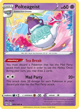 Polteageist (083/189) [Sword & Shield: Darkness Ablaze]-1