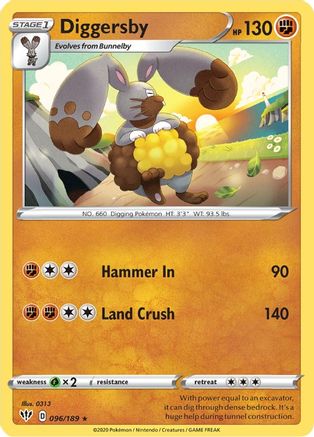 Diggersby (096/189) [Sword & Shield: Darkness Ablaze]-1