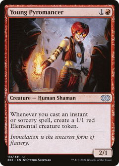 Young Pyromancer (2X2-131) - Double Masters 2022 Foil-1