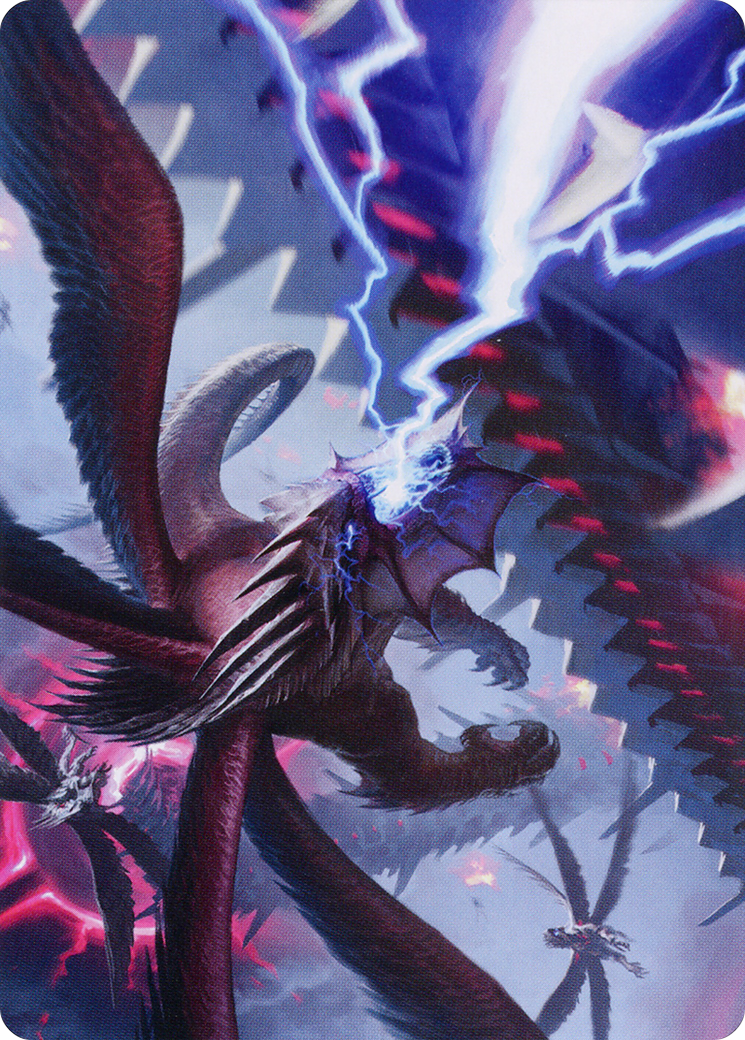 Defiant Thundermaw // Defiant Thundermaw (AMOM-035) - March of the Machine Art Series (Borderless) Foil-3