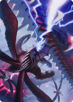 Defiant Thundermaw // Defiant Thundermaw (AMOM-035) - March of the Machine Art Series (Borderless) Foil-1