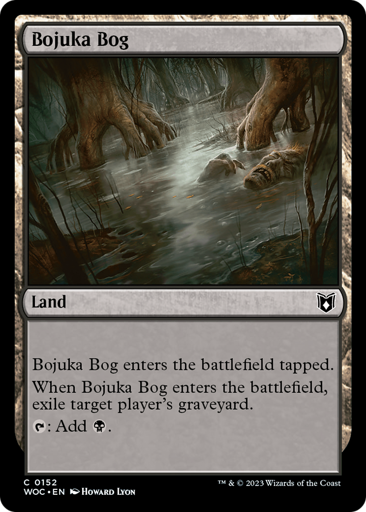 Bojuka Bog [Wilds of Eldraine Commander]-1