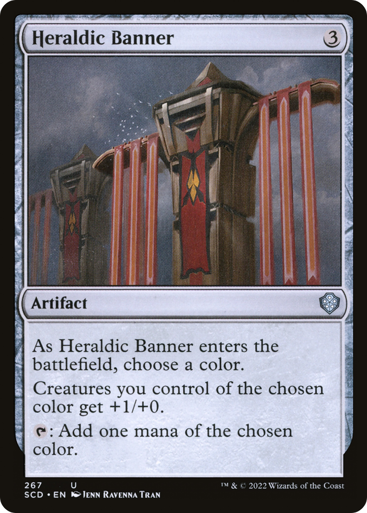 Heraldic Banner [Starter Commander Decks]-1
