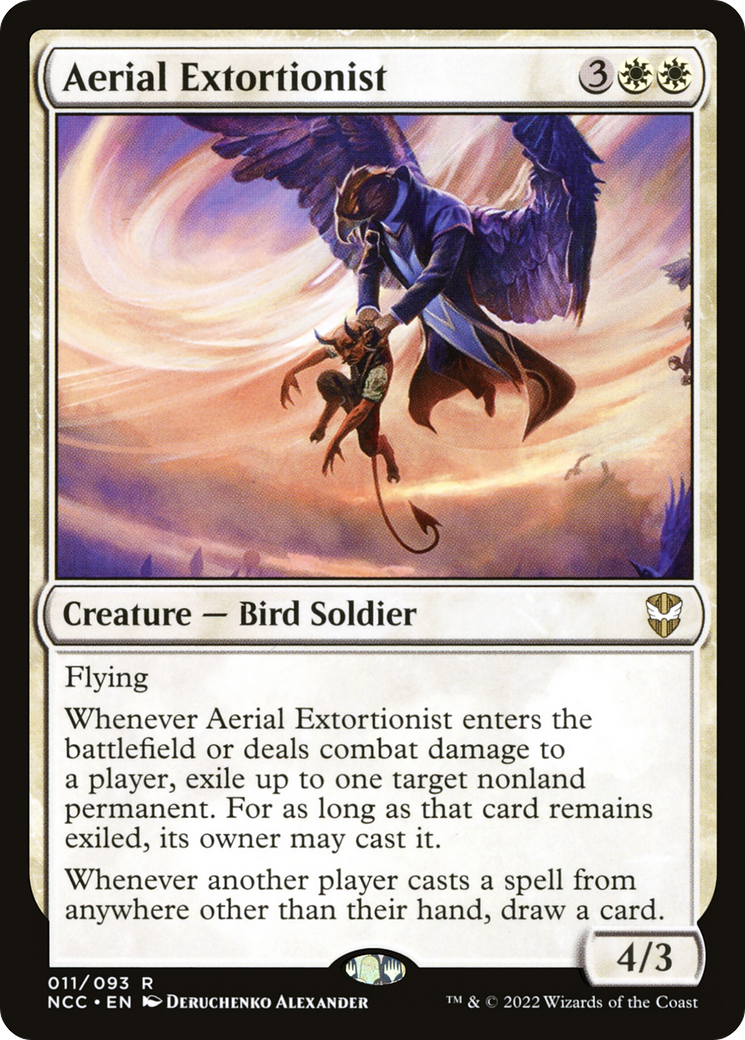 Aerial Extortionist [Streets of New Capenna Commander]-1