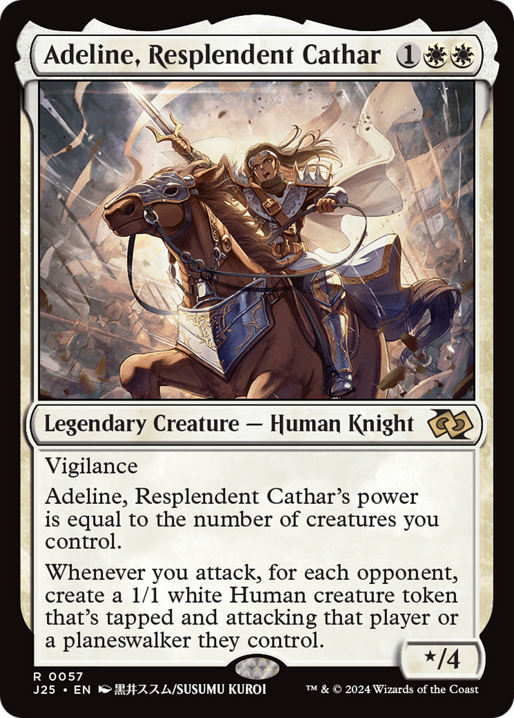 Adeline, Resplendent Cathar (Anime) [Foundations Jumpstart]-1