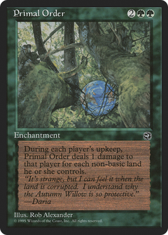Primal Order [Homelands]-1