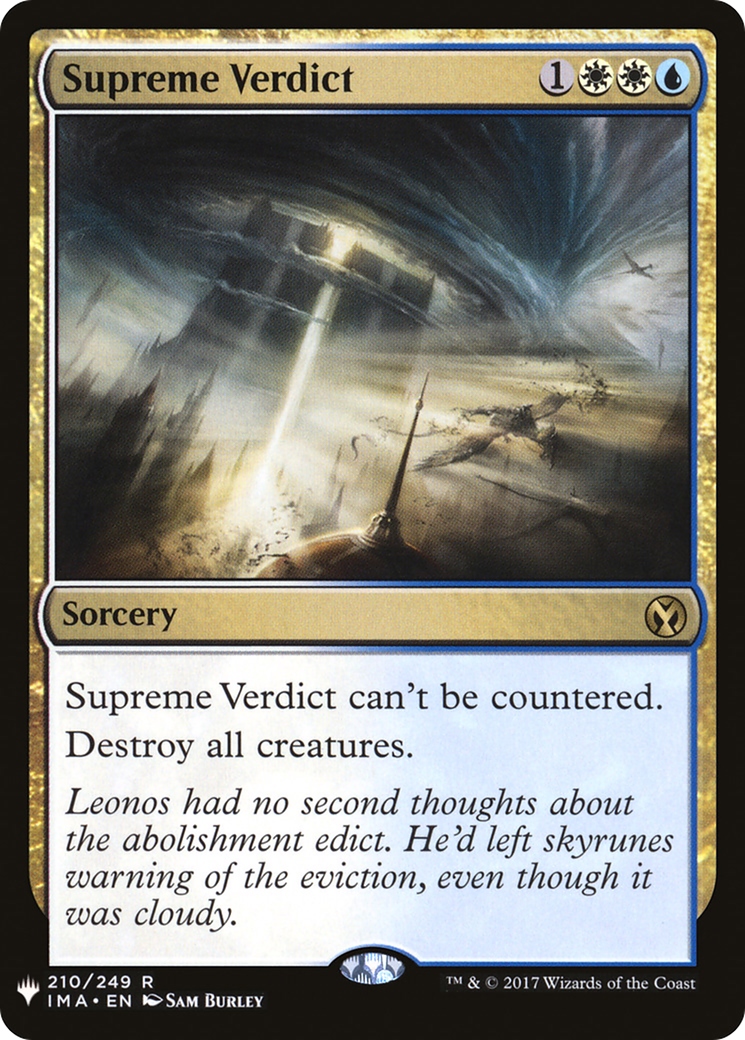 Supreme Verdict [Mystery Booster]-1