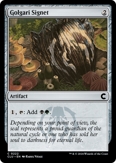 Golgari Signet [Ravnica: Clue Edition]-1