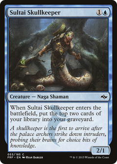 Sultai Skullkeeper [Fate Reforged]-1