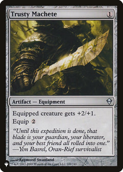 Trusty Machete [The List]-1