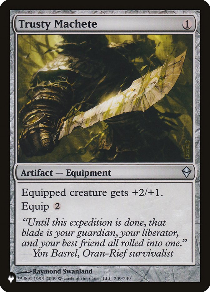 Trusty Machete [The List]-1