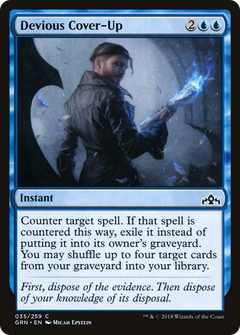 Devious Cover-Up [Guilds of Ravnica]-1