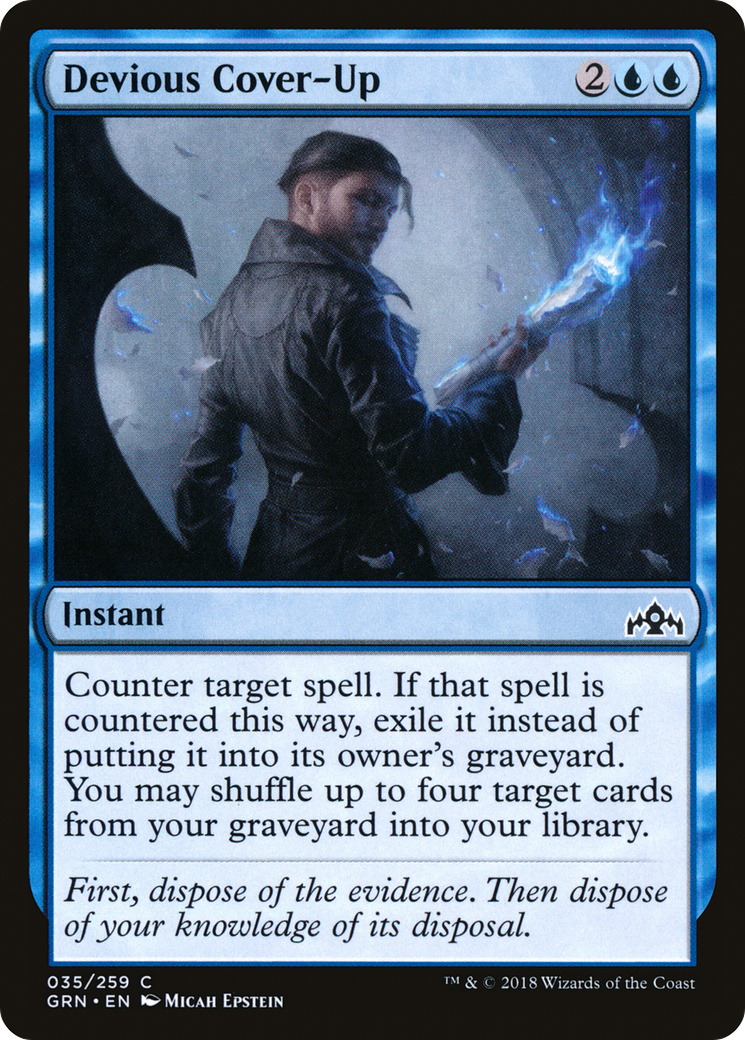 Devious Cover-Up [Guilds of Ravnica]-1