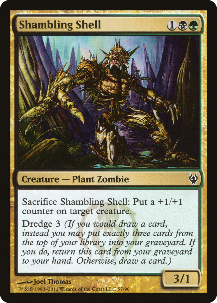 Shambling Shell [Duel Decks: Izzet vs. Golgari]-1