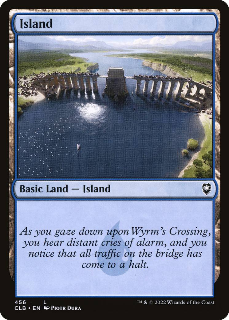 Island (456) [Commander Legends: Battle for Baldur's Gate]-1