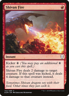 Shivan Fire [Dominaria]-1